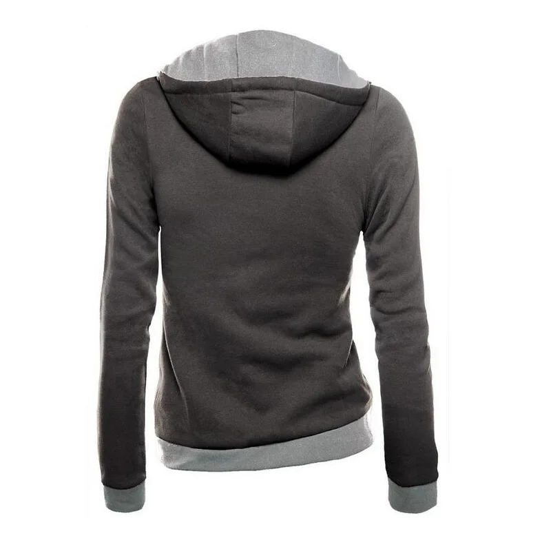 Zip Up Solid fleece Hooded Women (3)