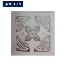 50x50 мм маленький размер клейкая наклейка uhf rfid Impinj H47 epc класс 1 gen2 860-960 МГц этикетка для печати, используемая для управления активами