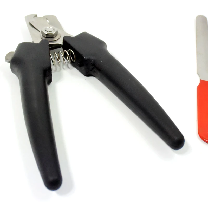 Large Straight Shank Pet NailClippers Rasp Scissors Kit High Quality