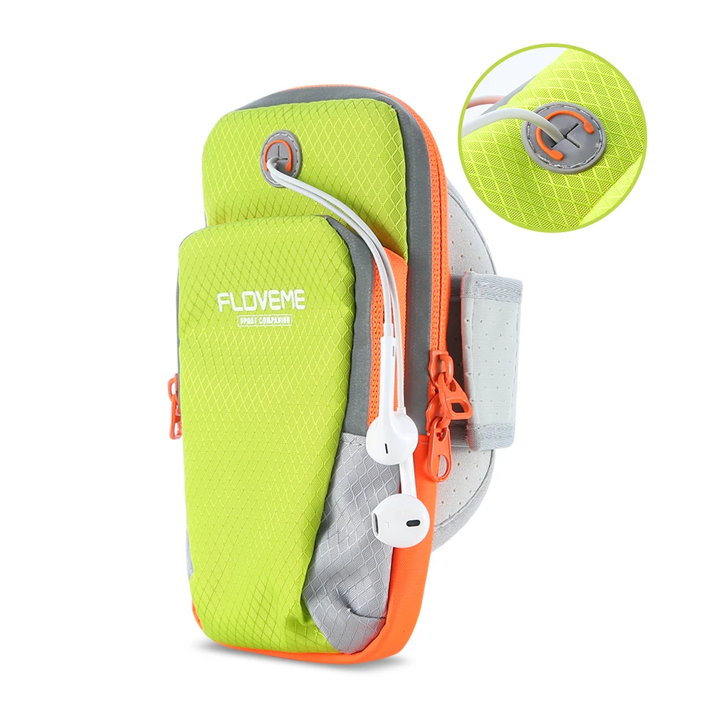 Kopen Universele Sport Fitness Armband voor iPhone 5 5 S SE Running Wandelen Jogging Telefoon Tas Voor iPhone X 7 6 Plus Waterdichte GYM tassen