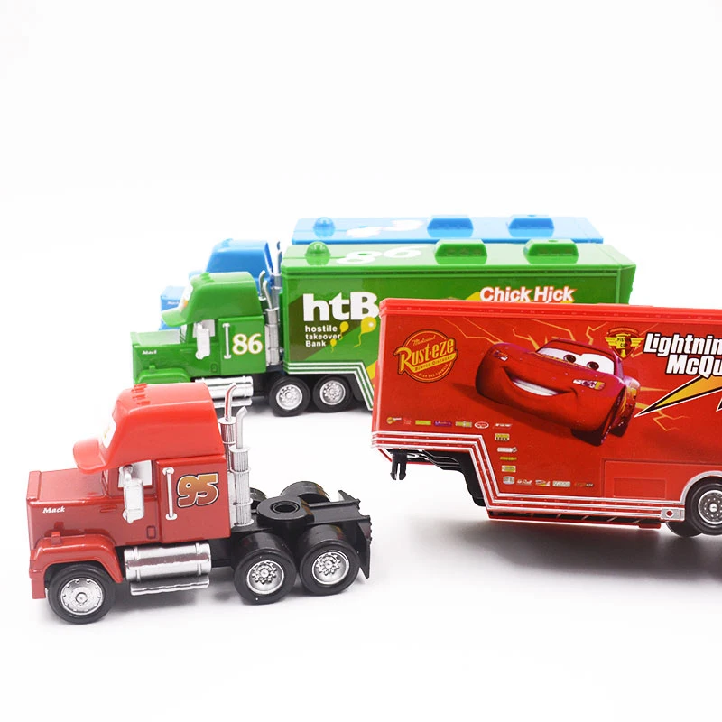 11 видов стилей Disney &quotтачки 3 Мак дядя Truck Lightning McQueen Джексон Storm 1:55 Diecast