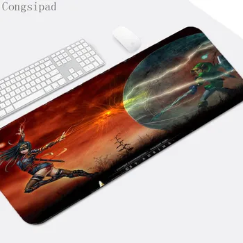 

Congsipad New Arrival The Legend of Zelda Logos Triforce Mouse Pad Sword Triforce Customized Computer Notebook Rubber Mousepad