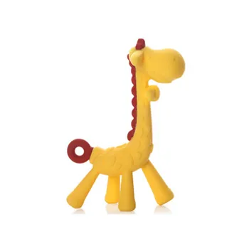 

Silicone Animals Beads Giraffe Teethers Baby Safety Toys BPA Free Children Teethers Babies Accessories