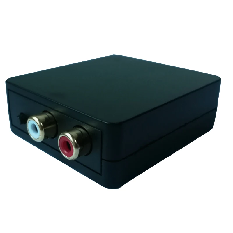 

SAOMAI HIFI DAC Digital to Analog Audio Converter Coaxial Optical to RCA Aux Support DTS/Dolby Decoder 3.5mm out