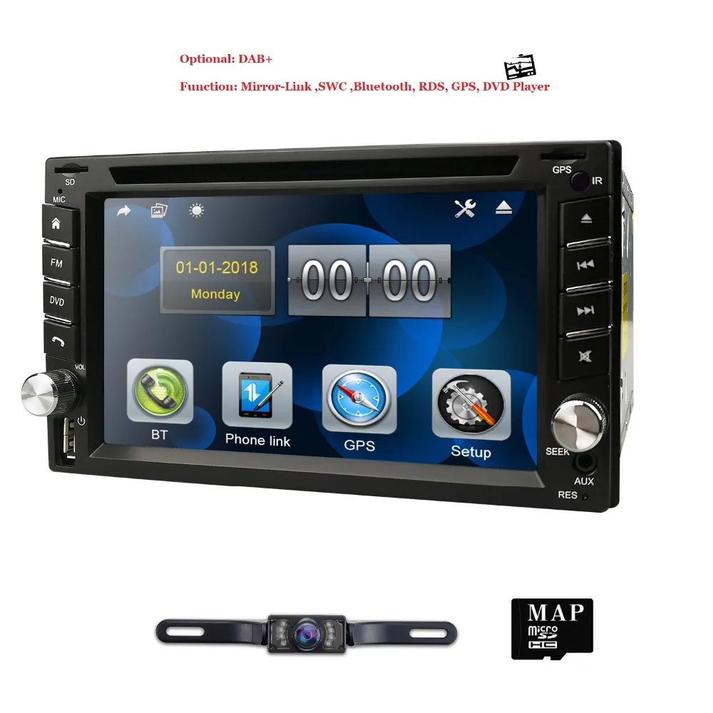Hizpo 6 2 &quotАвтомагнитола для Nisson xtrail Juke Qashqai мультимедиа 2din Автомагнитола аудио