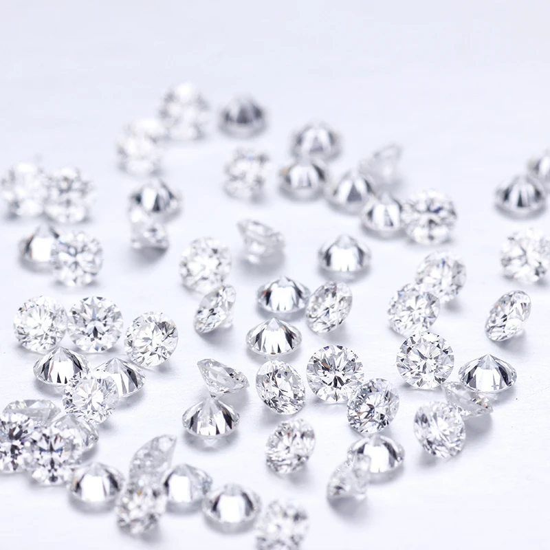 

20pcs Round Shape Diamond 1.0mm FG VS CVD HPHT Lab Grown Diamond for Jewelry Making