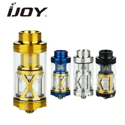 Оформление Оригинал IJOY безграничны XL RTA майка 4 мл Ёмкость E-сигареты бак распылитель/XL1 катушки/XL-C4 Light-up чип 0.15ohm катушечный резервуар