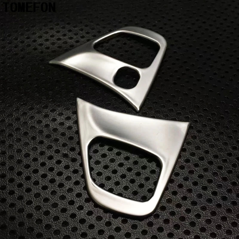TOMEFON для Renault Captur 2013 2018 ABS матовая глянцевая накладка на руль декоративное