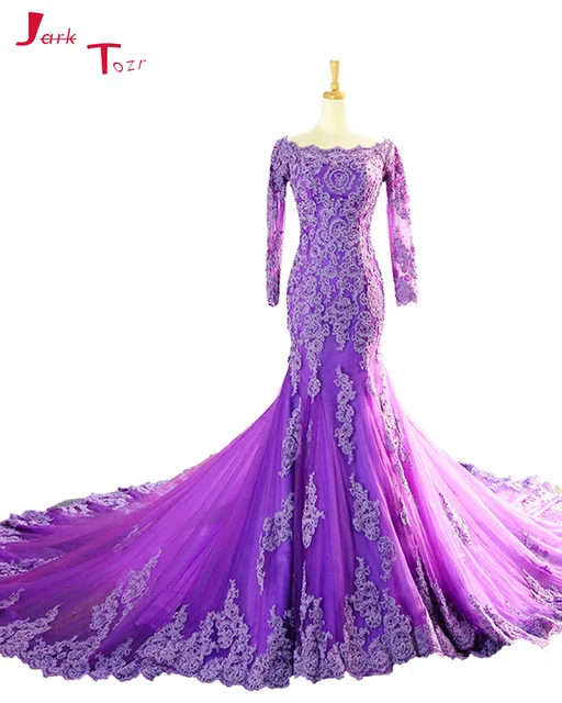 Purple Wedding Dress Gowns