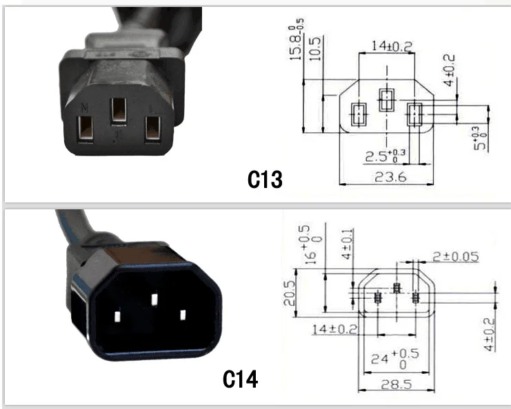 1 M 2 M IEC 320 C14 для 2xC13 Y разделительный шнур IEC 320 Мужской до 2 DVI переходник с внутренней резьбой C14 Удлинительный шнур питания dual C13 Мощность шнур питания кабель