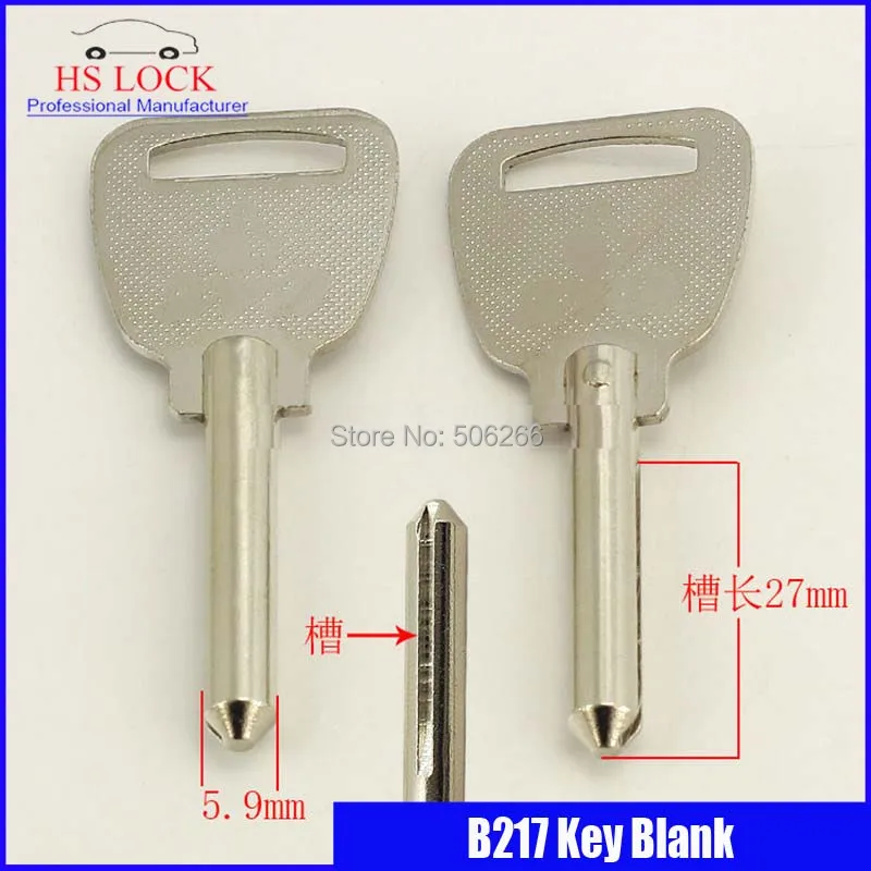 

embryo key wholesale Thumbs cylinder door key blank Civil key blank suit for Vertical key cutting machine B217