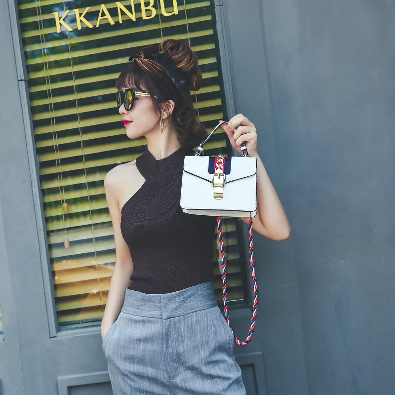 

2019 new spring and summer shoulder shoulder bag handbag Korean fashion handbag.