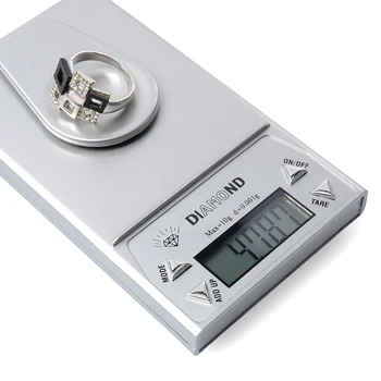 

10g * 0.001g LCD Digital Electronic Pocket Jewelry Diamond Weighting Scale Weight Balance Scales