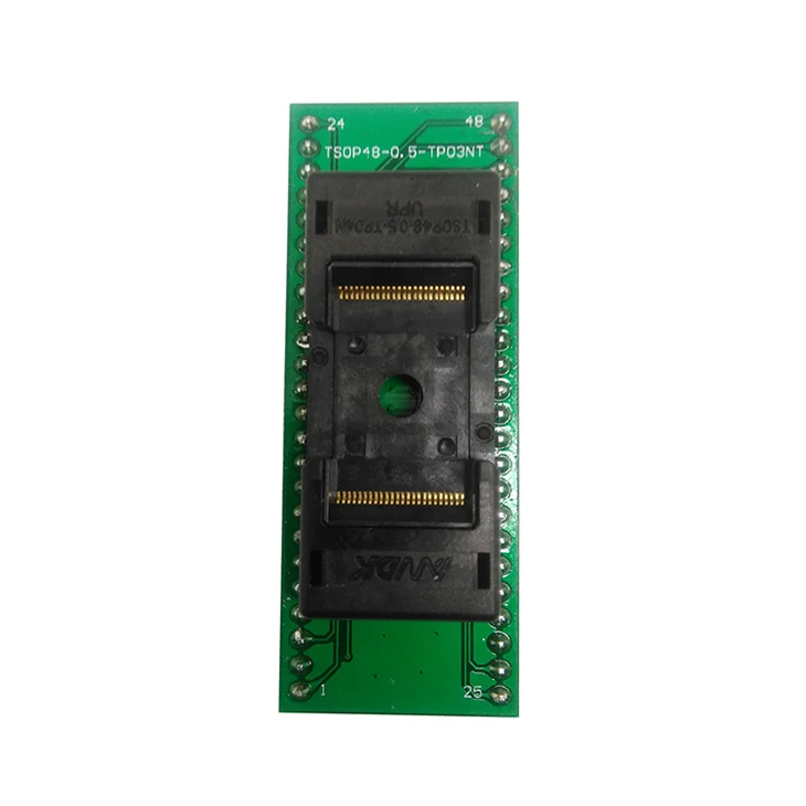 

Allsocket High Quality Long TSOP48-0.5 Open Top Structure Burn in Socket IC Test Socket Flash Test Socket Adapter