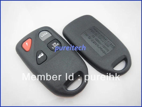 

PREISEI 5 шт./лот 3 + 1 кнопочный автомобильный пульт дистанционного управления чехол Fobs для Mazda автомобильные аксессуары Замена