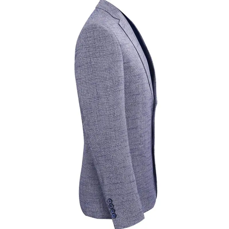 Veste Blazers 2018 Classique Hommes Pur Casualfashion Costumes D'affaires Mens Couleur Vêtements Gris kOXuPZiT