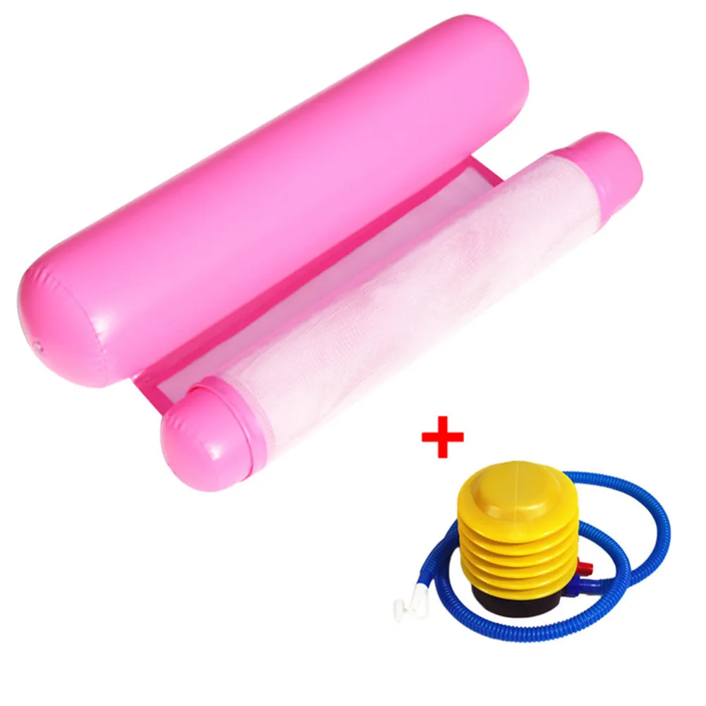 Summer PVC Floating Water Hammock Float Lounger Inflatable Floating Bed Beach Swimming Pool Lounge Float Bed Chair Kids Adults Summer PVC Floating Water Hammock Float Lounger Inflatable Floating Bed Beach Swimming Pool Lounge Float Bed Chair Kids Adults