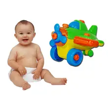 Новинка DIY игрушка разборка самолет дизайн развивающие игрушки для детей Рождественский подарок#4M15
