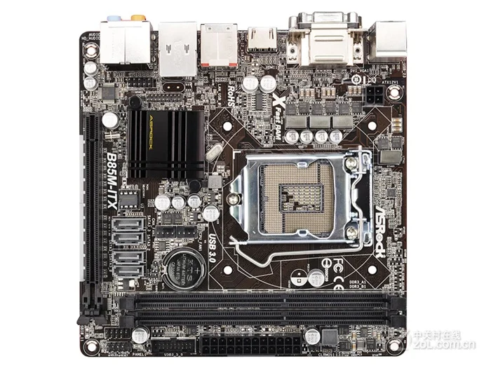 Б/у Asrock B85M-ITX материнская плата Mini-ITX 16G DDR3 HDMI VGA DVI | Компьютеры и офис