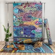 Красочные современные мягкие большие ковры в стиле Марокко для гостиной, спальни, ковры для дома, ковер для двери, тонкий ковер, модный