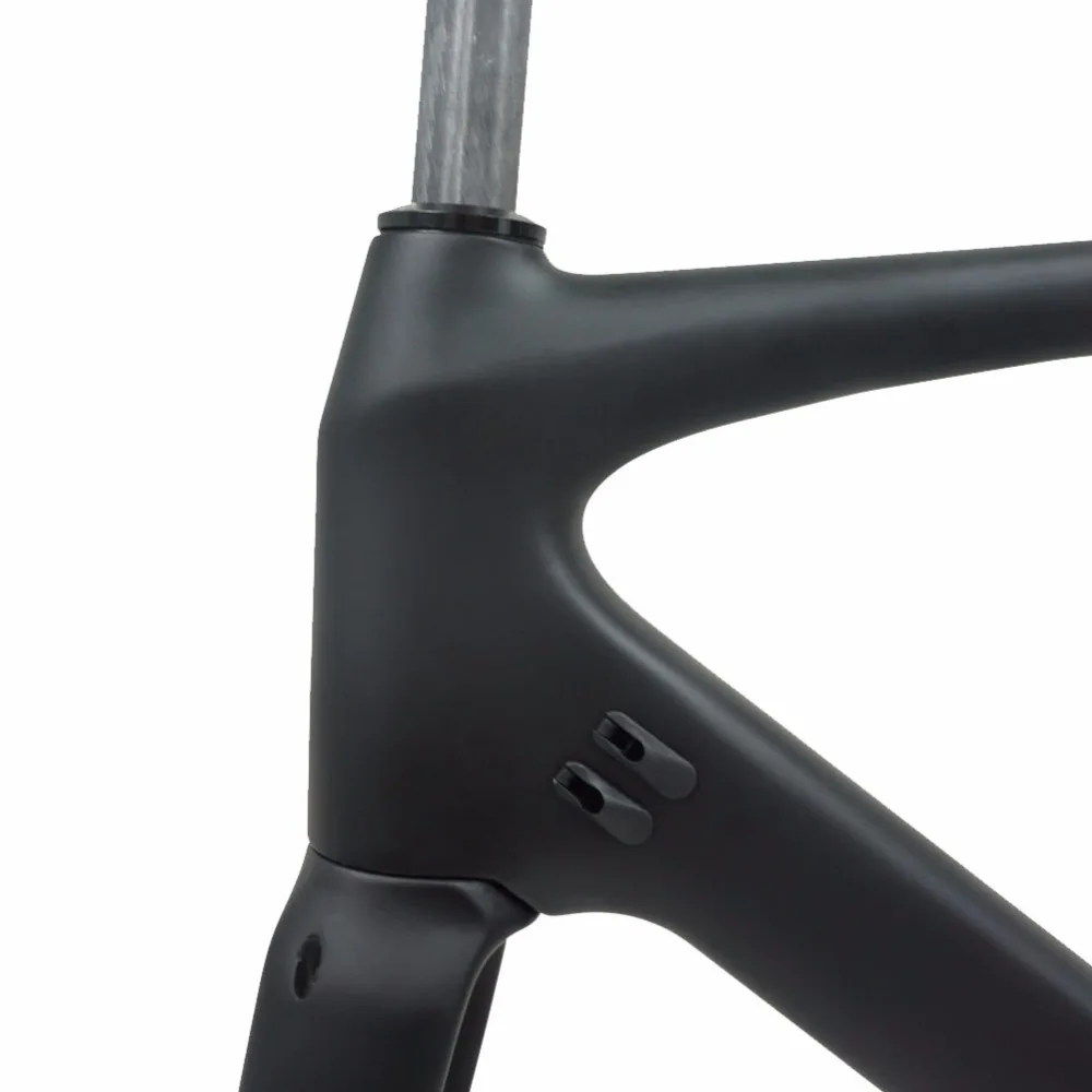 Cheap 2020 New Disc-Brakes Road Carbon Bicycle Frames,Spcycle Full Carbon Fiber Road Disc Bike Frames Framesets BB386 50/53/56/59cm 2