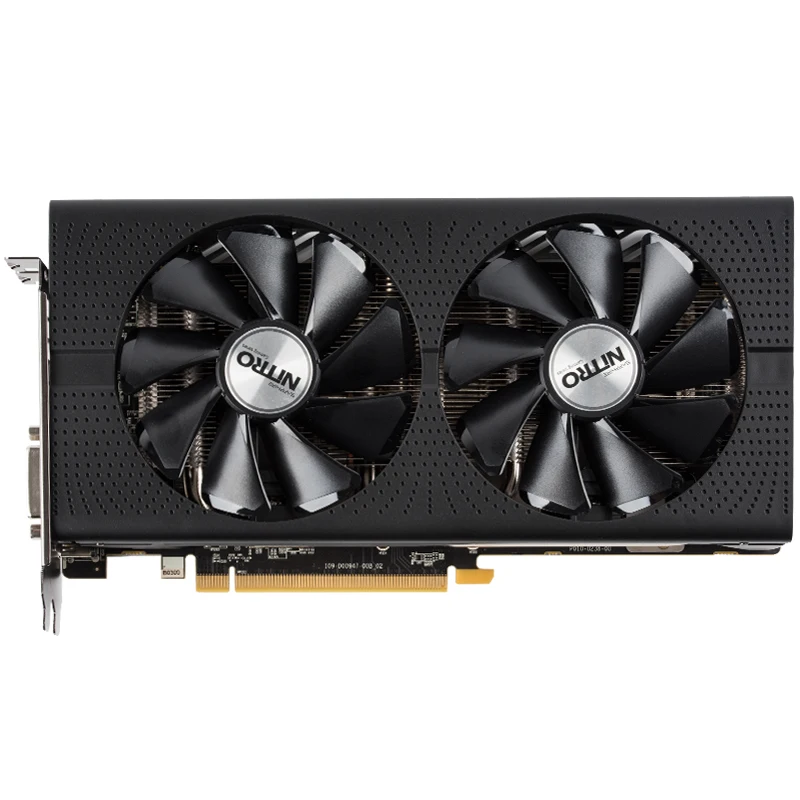 

Used.Sapphire RX480 8GB GDDR5 PCI Express 3.0 computer GAMING graphics card HDMI DP DVI
