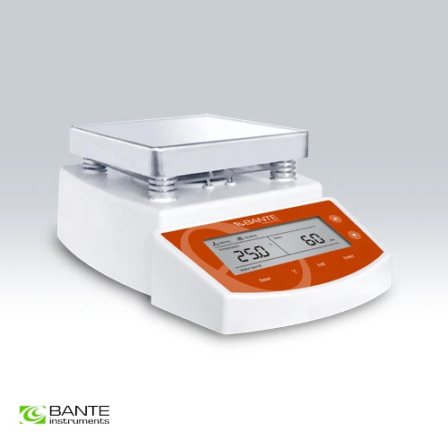 Genuine Brand BANTE High performance hot plate magnetic stirrer selectable stirring time max heating temperature 400 degree C