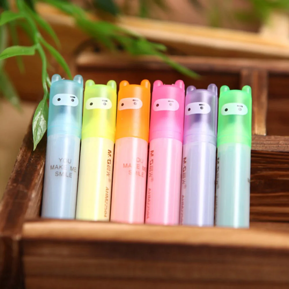 Buy 6pcs Cute Kawaii Mini Ninja fluorescent