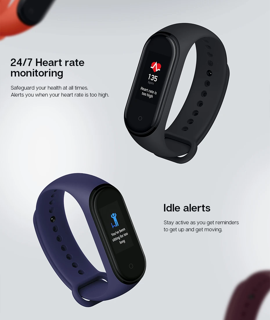 Xiaomi Mi Band 4 Smart Miband 4 Heart Rate Fitness Tracker 135mAh Bluetooth 5.0 50M Waterproof AI Smart Wristband (14)