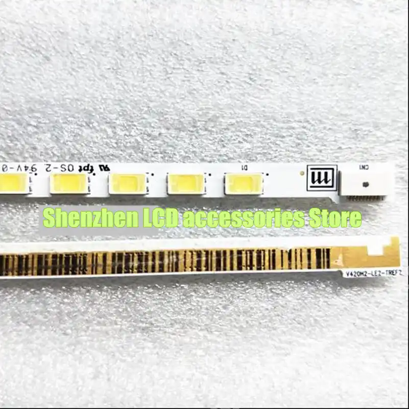 2 шт./лот для V420H2-LE2-TREF2 V420H2-LE2-TLEF2 ЖК-Телевизор подсветка бар 1 шт = 55LED 477 мм - изображение