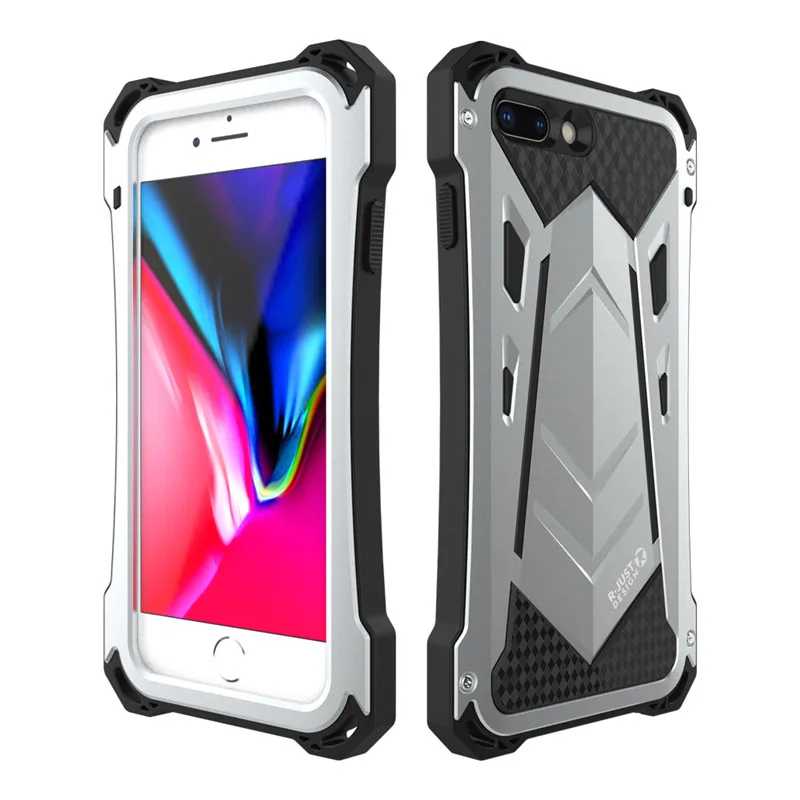 Новый сверхпрочный чехол для iPhone 8 Doom армированный металлический 7 plus