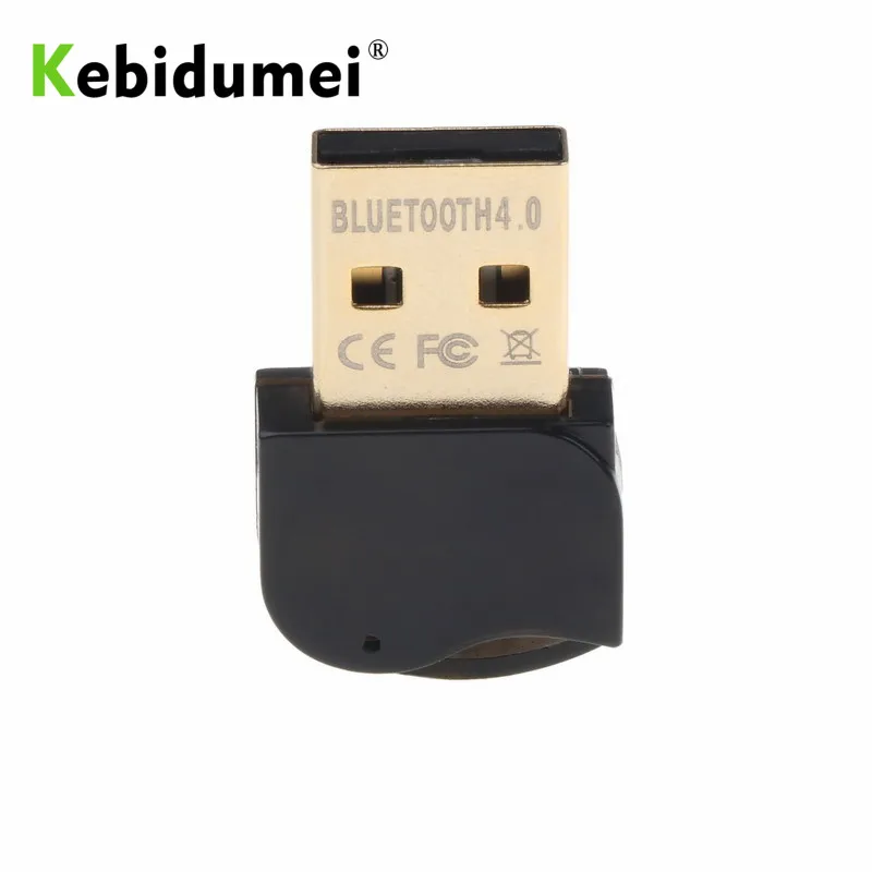 

Kebidumei Free driver USB Adapter Bluetooth 4.0 Adapter USB Dongle for Computer Wireless Headset Bluetooth Speaker Bluetooth4.0