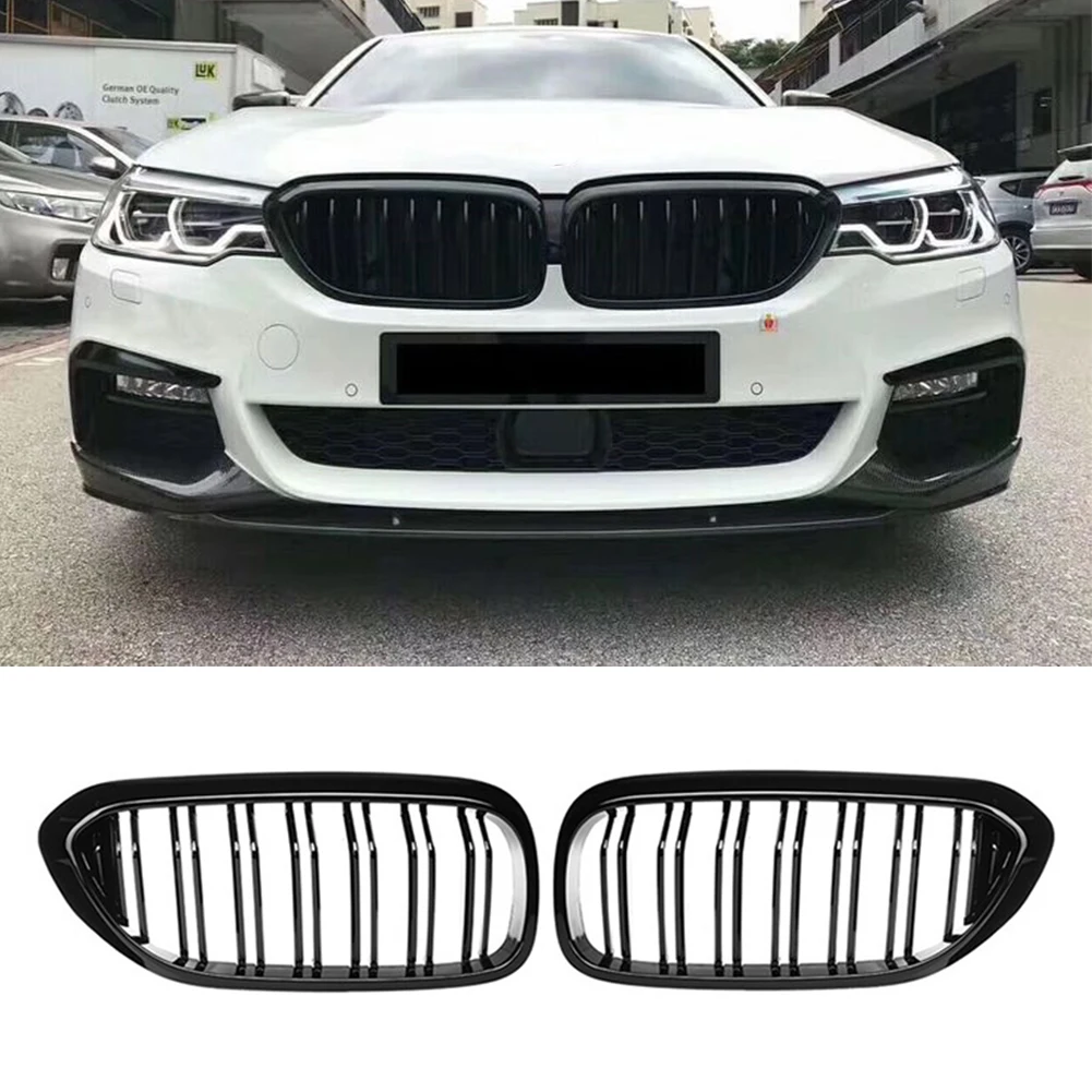 Details about   BMW 5 Series G30 G31 Gloss Black Kidney GRILLES FROM 2017 ONWARDS 