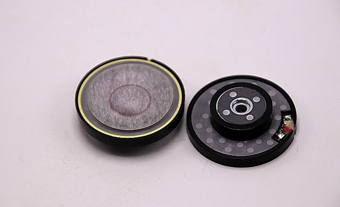 

40mm speaker unit Biological membrane headphone diaphragm wool paper cone headset speaker bluetooth headset Head-mounted 2pcs