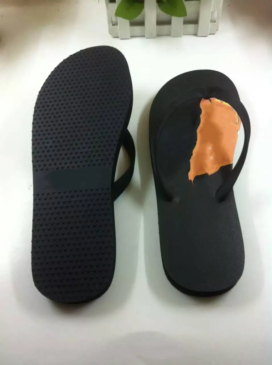 

Fashion Ms's Summer Flip Flops 3D Animals Print Rubber Slippers Cool Deer wolf  Flip Flops