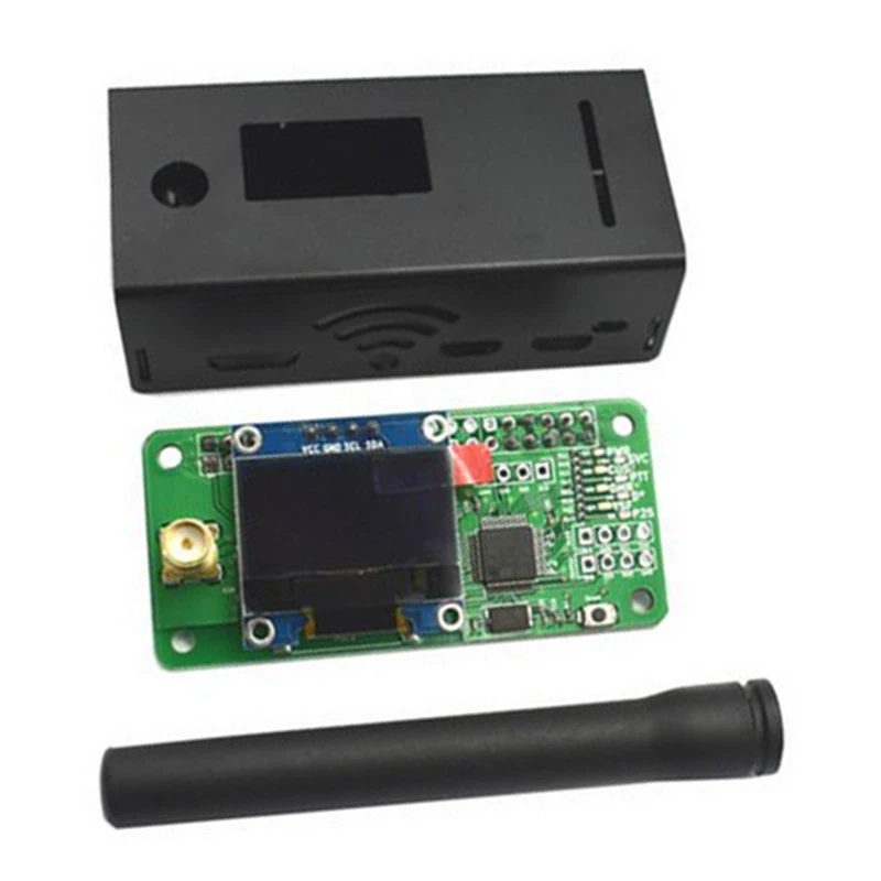 

Portable MMDVM Hotspot Module Support P25 DMR YSF + OLED +Antenna + Protective Case