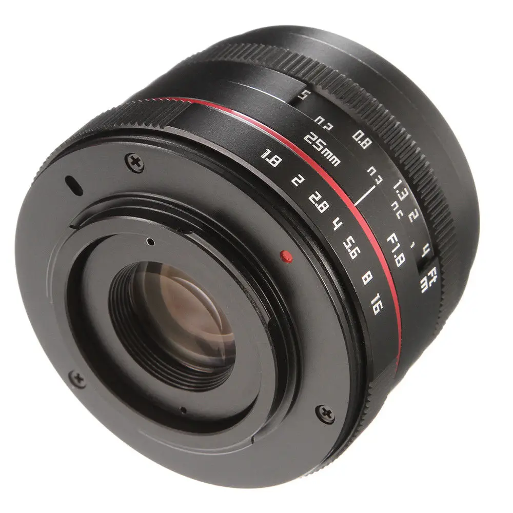 25mm F1.8 Prime Lens Manual Focus MF For Fujifilm Fuji X mount XH1 XA5