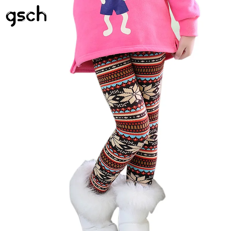 kids christmas leggings