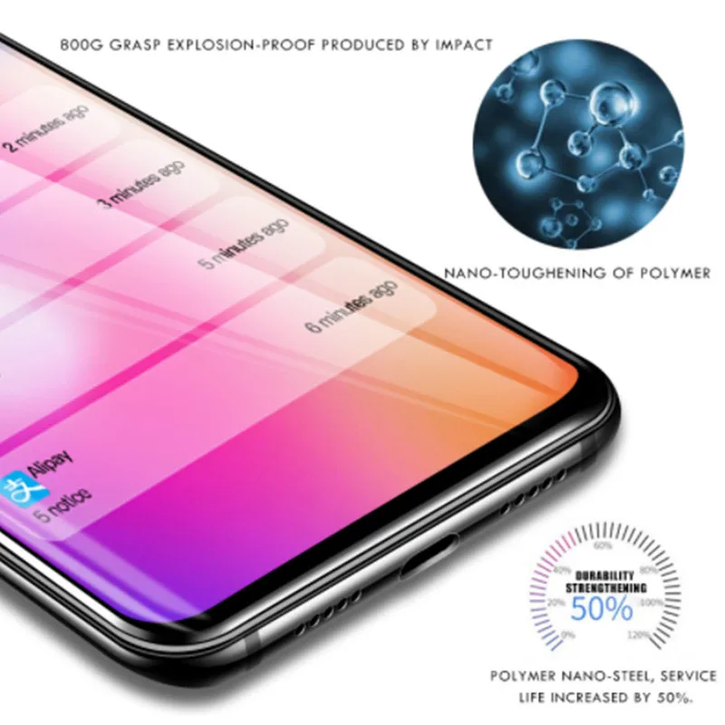9D Защитная пленка для экрана Samsung Galaxy A7 2018 A750 A50 A505 A30 A303 M20 A9 A8 Plus M10 полное покрытие