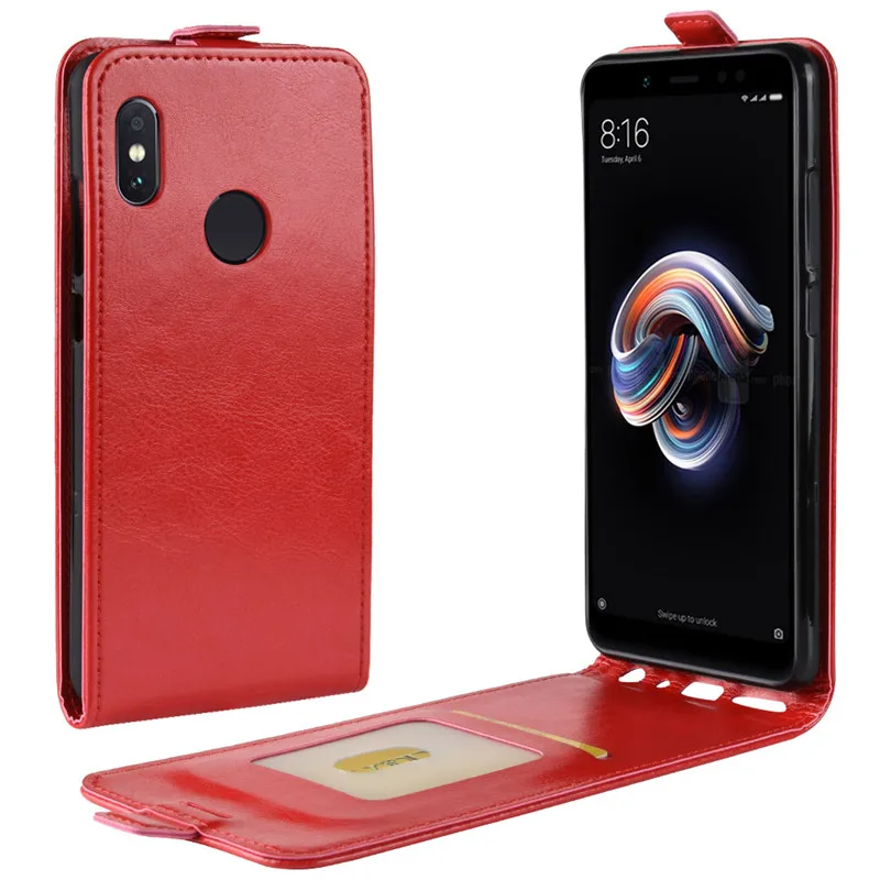 Чехол для Xiaomi Redmi Note 5 кожаный флип чехол телефона Xiomi Xaomi Pro Note5 99 дюйма держатель
