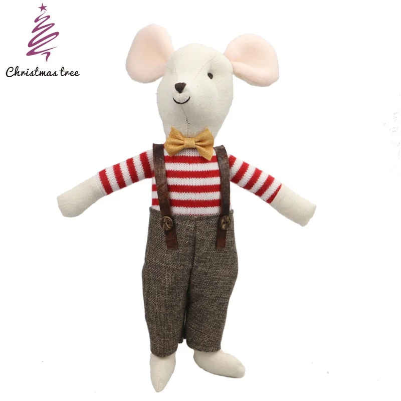 

30cm soft doll plush toy animal christmas gift cartoon plush toys kawaii mouse doll girls birthday present