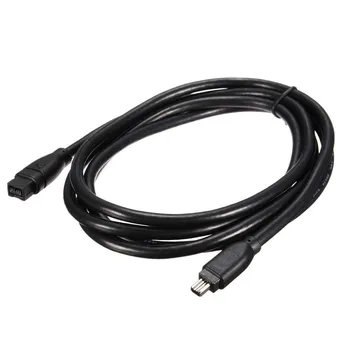 

1.8M High Speed Firewire 800 IEEE1394 B 9Pin to 4 Pin DV Data Network Cable for Mac PC TV DVD