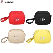 Повседневная Женская поясная сумка из искусственной кожи, одноцветная Регулируемая сумка на ремне, сумка на молнии, дорожные нагрудные сумки, женские сумки