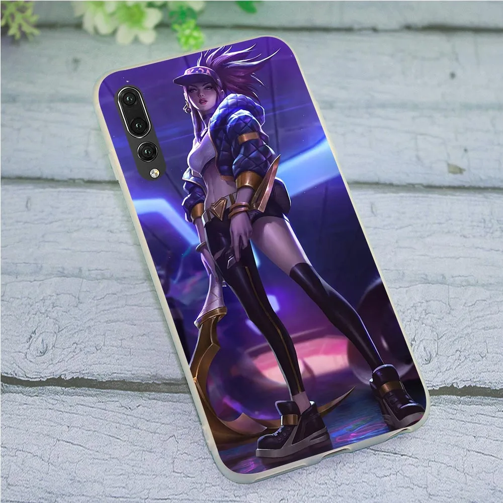 

Soft TPU Silicone Cover for Huawei P20 LOL League of Legends Phone Case for P30 P Smart 2018 2019 Mate 10 20 Pro P8 P9 P10 Lite