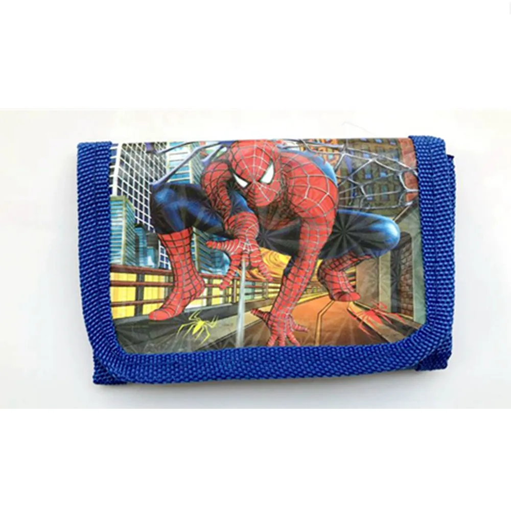 1 шт., мультяшный кошелек, сумка супергероя, человека-паука, Супермена, Белоснежки, Супер Марио, Ben10, нейлоновая простая дизайнерская сумка на молнии, детская игрушка