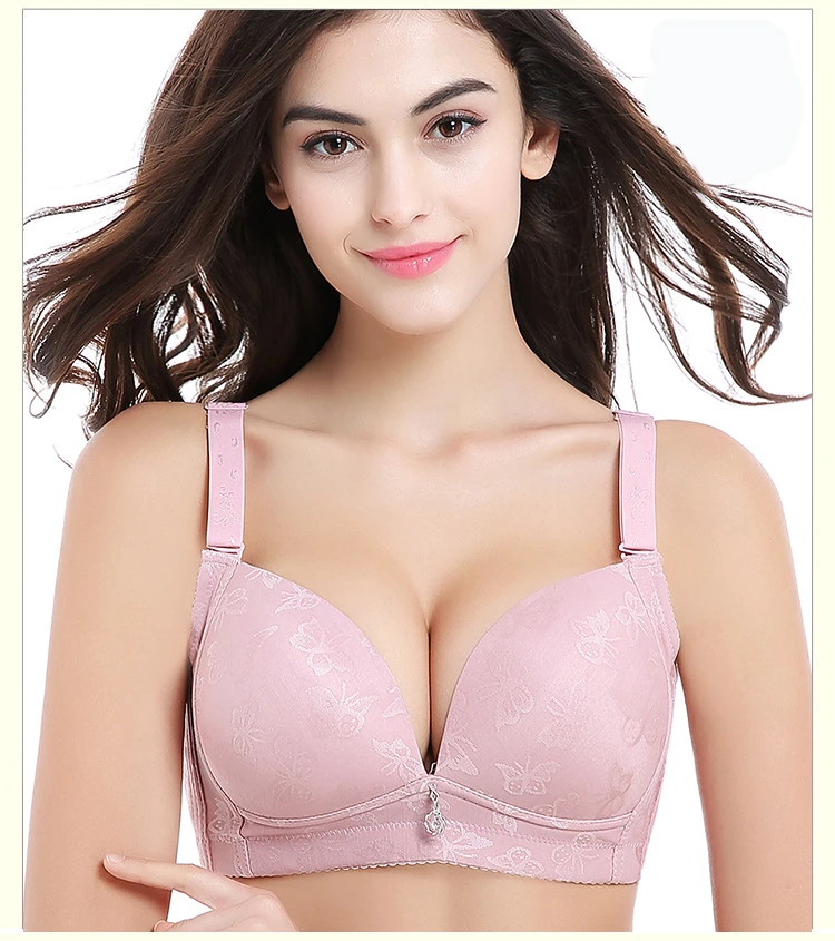 Women's Push Up Bra 46D 46C 46B 44D 44C 44B 42D 42C 42B 40D 40C 40B 38D 38C 38B 36C 36B 34D 34C BTs Big Plus Size BH C3305|plus size bra|size