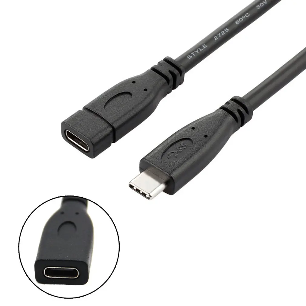 Удлинительный кабель USB Type C 3 1 Gen2 (10 Гбит/с) USB-C для подключения к разъему |