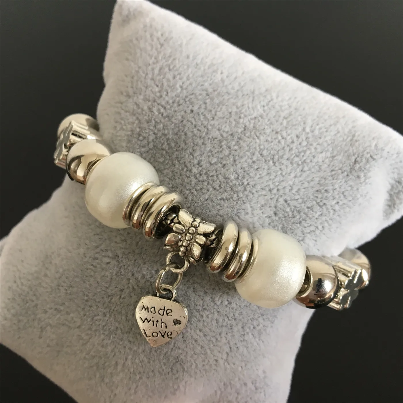 

6301D Myths Beautiful new Fashion Silver Charms Crystal Bracelet for Women Femme Pendant Brand Bracelet & Bangles Women Jewelry