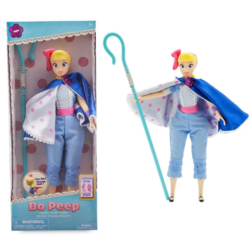 Anime Toy Story 4 Talking Bo Peep Action Figure Toys Bo Peep Collectible Model Dolls Toys for christmas Gifts