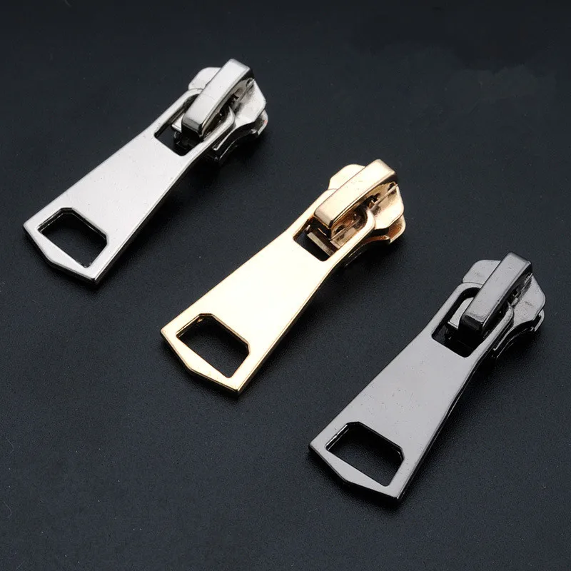 10pcs 5 metal zipper puller sliders for over coat down jacket coat